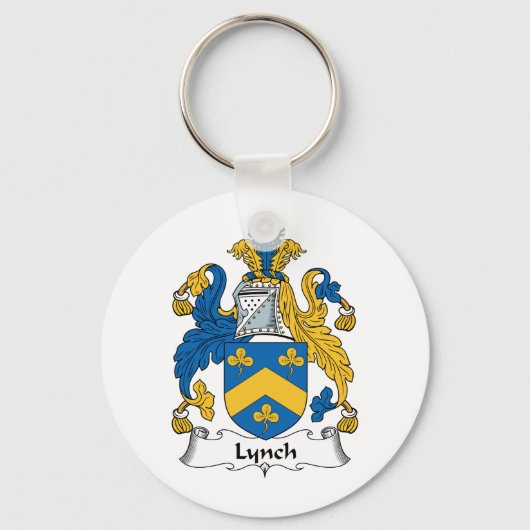 Lynch Family Crest Sleutelhanger (Voorkant)