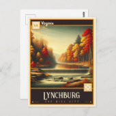 Lynchburg, Virginia |  BRIEFKAART (Voorkant / Achterkant)