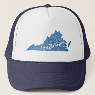 Lynchburg Virginia Wood Grain Trucker Pet