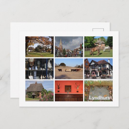 Lyndhurst Briefkaart (Voorkant / Achterkant)