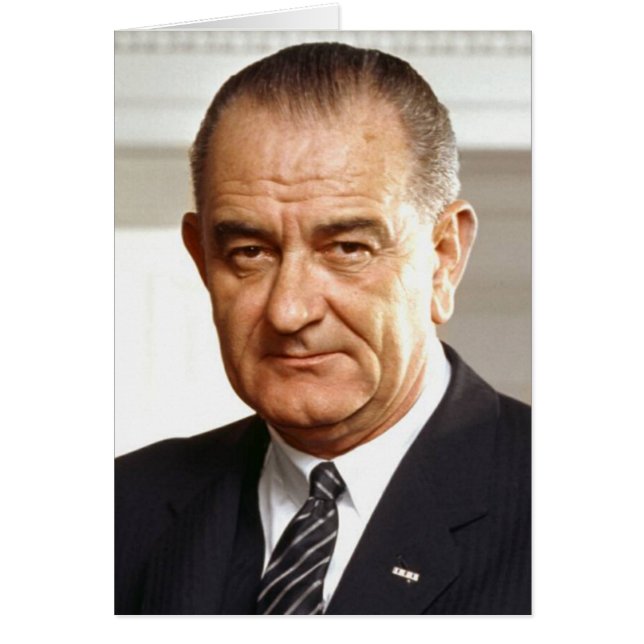 Lyndon B. Johnson 36e président (Devant)