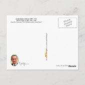 Lyndon B. Johnson - 36e President van de VS Briefkaart (Achterkant)