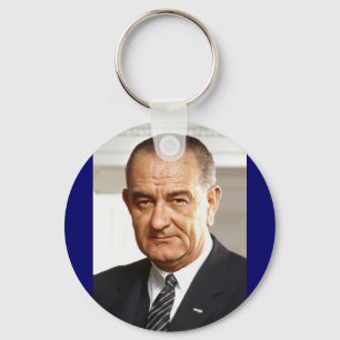 Lyndon B. Johnson 36th President Sleutelhanger