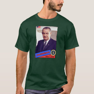 Lyndon B. Johnson-honkaarten T-shirt