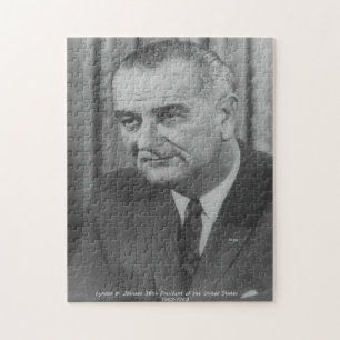 Lyndon B. Johnson President van de Verenigde State Legpuzzel