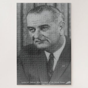 Lyndon B. Johnson President van de Verenigde State Legpuzzel