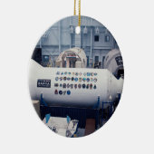 Lyndon B. Johnson Space Center Keramisch Ornament (Rechts)