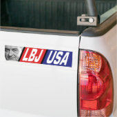 Lyndon Johnson Campaign Bumpersticker 1964 (Op Truck)