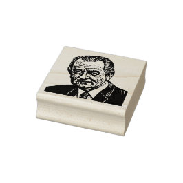 Lyndon Johnson Rubber Stamp Rubberstempel