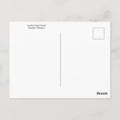 Lyndon Town House, Vermont Briefkaart (Achterkant)