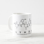 Lyndsay peptide nom mug (Devant gauche)