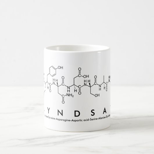 Lyndsay peptide nom mug (Centre)
