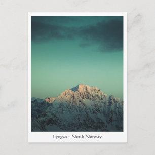 Lyngen Mountains Noorwegen Briefkaart