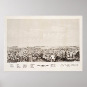 Lynn MA Map (1849) Poster
