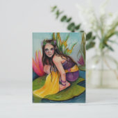 Lynsye Faerie w Locket Briefkaart (Staand voorkant)