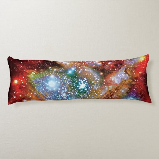 Lynx Arc Stargeboorster Star Cluster Artist Impres Lichaamskussen (Achterkant)