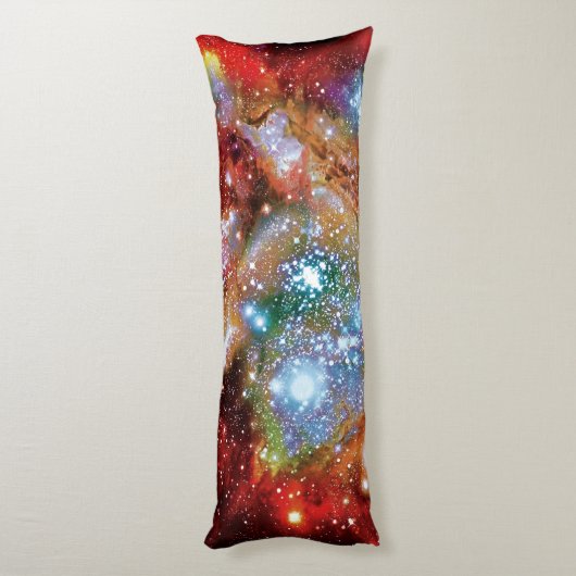 Lynx Arc Stargeboorster Star Cluster Artist Impres Lichaamskussen (Achterkant (Verticaal))