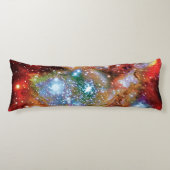 Lynx Arc Stargeboorster Star Cluster Artist Impres Lichaamskussen (Voorkant)