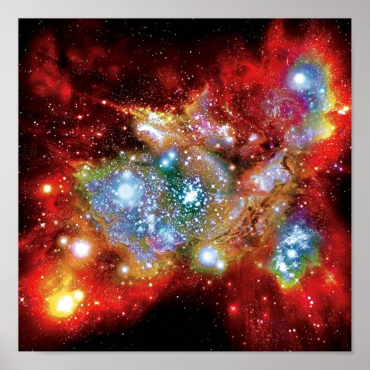 Lynx Arc Stargeboorster Star Cluster Artist Impres Poster (Voorkant)