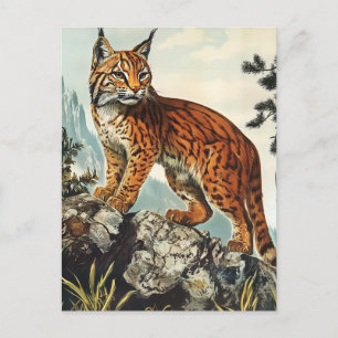 Lynx briefkaart