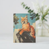 Lynx briefkaart (Staand voorkant)