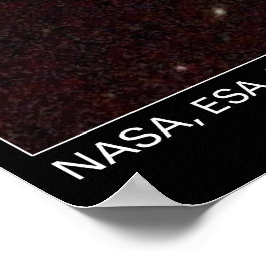 Lynx-cluster van sterrenstelsels poster (Hoek)