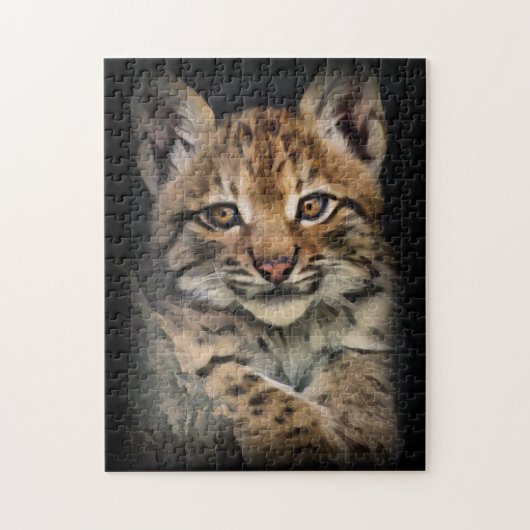 Lynx Cub Legpuzzel (Verticaal)