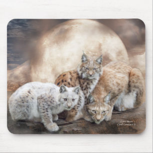 Lynx Moon Art Mousepad Muismat