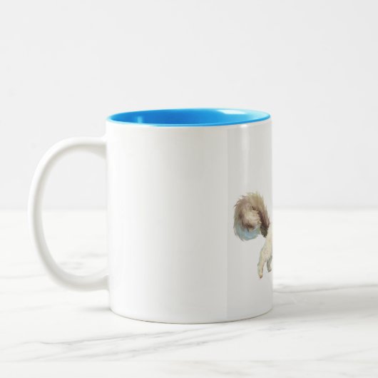 Lynx Point Siamese Cat Character Coffee Mok (Links)