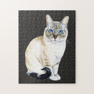 Lynx Point Siamese Cat Legpuzzel