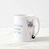 Lynx Point Siamese Cat Parent  Koffiemok (Voorkant rechts)