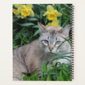 Lynx Point Siamese Cat Planner (Achterkant)