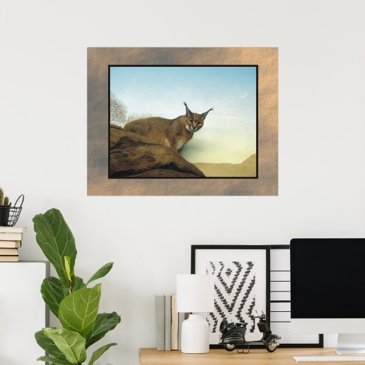 Lynx Poster (Thuiskantoor)