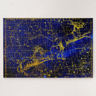 Lynx sterrenbeeld. legpuzzel