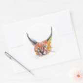 Lynx, Sticker pour amoureux de la nature (Enveloppe)