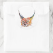 Lynx, Sticker pour amoureux de la nature (Sac)