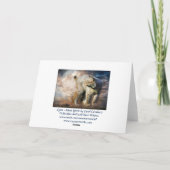 Lynx-stille Geest ArtCard Kaart (Achterkant)