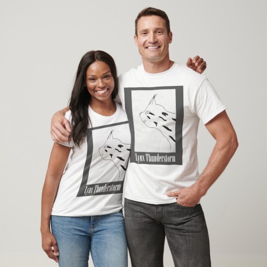 Lynx Thunderstorm Profile T-shirt (Unisex)