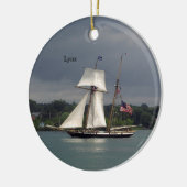 Lynx-versiering Keramisch Ornament (Links)