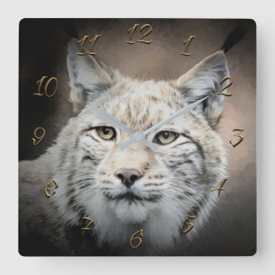 Lynx Vierkante Klok