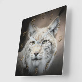 Lynx Vierkante Klok (Hoek)
