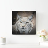 Lynx Vierkante Klok (Huis)