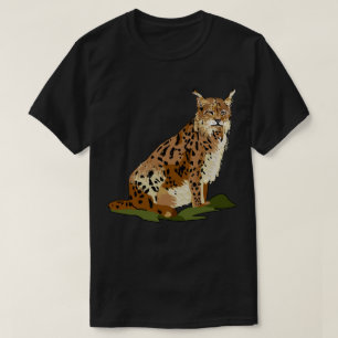 Lynx Wild Cat Wild Life T shirten T-shirt