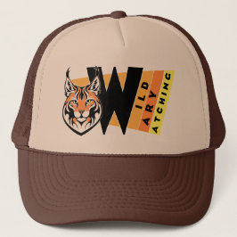 Lynx - Wild. Voorzichtig. waarneming Trucker Pet