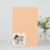Lynxfamilie Briefpapier (Staand voorkant)