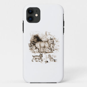 Lynxfamilie iPhone 11 Hoesje