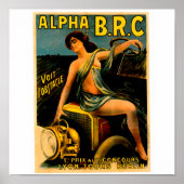 Lyon Berlin Auto Tours ~  Automobile Ad Poster (Voorkant)