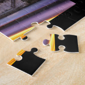 LYON - Coucher de soleil sur les quais de Saone Legpuzzel (Zijkant)