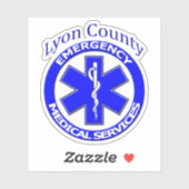 Lyon County EMS Sticker (Vel)