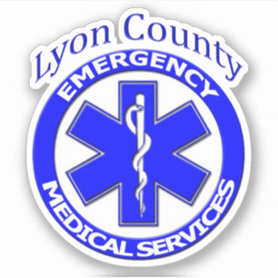 Lyon County EMS Sticker